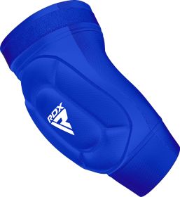 RDX Elbow Foam Pad OEKO-TEXÂ®Â Standard 100 certified (Color: BLUE/WHITE, size: M)