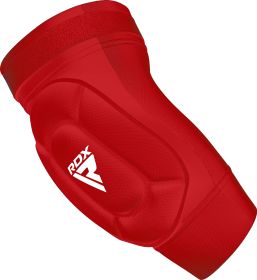 RDX Elbow Foam Pad OEKO-TEXÂ®Â Standard 100 certified (Color: RED/WHITE, size: S)