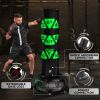 RDX KT Ronin 6ft 2-in-1 Free Standing Target Punch Bags With Mitts Set