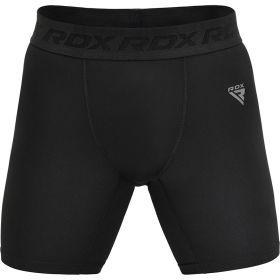 RDX T15 Black Compression Shorts (Color: Black, size: 3XL)