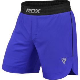 RDX T15 MMA Fight Shorts (Color: Blue, size: 2XL)