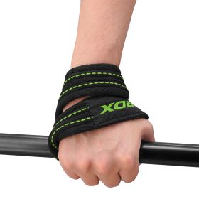 RDX weight lifting 8 Figure Strap (Color: ARMY GREEN, size: S)