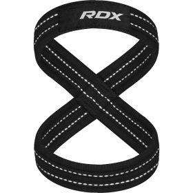 RDX weight lifting 8 Figure Strap (Color: White, size: S)