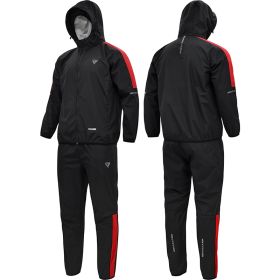 RDX H1 Weight Loss Sauna Suit (Color: Red, size: M)