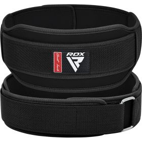 RDX RX5 Weightlifting Belt (Color: Black, size: S)
