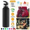 iMounTEK Sports Water Bottle Stainless Steel Vacuum-Insulated Drinking Cup w/ Straws Outdoor Cycling Hiking