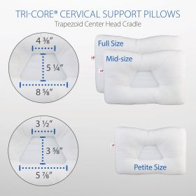 Core Products Tri Core Cervical Support Pillow Full Size Gentle (Option: )