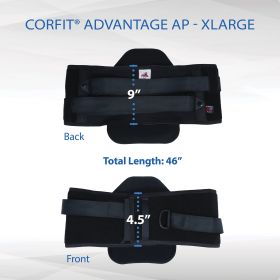 Core Products CorFit Advantage AP Lumbosacral Spinal Support (Option: XLarge)