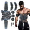 EMS Fitness Apparatus Set, Smart Fitness Stickers For Abdominal Muscle And Upper Arm Muscle Exercise Workout Fitness