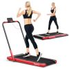 2.25 HP 2-in-1 Folding Walking Pad Treadmill with Remote Control & LED Display Holidays Sale