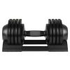 52 LBS Adjustable dumbbell steel and plastic