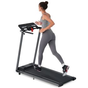 NEW Folding Treadmills Walking Pad  for Home Office -2.5 HP Walking Treadmill With Incline 0.5-7.5 MPH 265 LBS Capacity Treadmill (Color: as Pic)