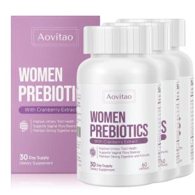 Pre & Probiotics for Women – Hormone Balance & Gut Health Supplement (size: 60Count* 3Packs)