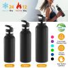 iMounTEK Sports Water Bottle Stainless Steel Vacuum-Insulated Drinking Cup w/ Straws Outdoor Cycling Hiking