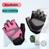 OZERO Men's Cycling Biker Gloves Finger-less Gym gloves Breathable MTB Accessories Motorcycle Sports Gloves Cycling Equipment