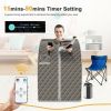 Portable Personal Steam Sauna Spa with 3L Blast – Home Spa Detox & Relaxation