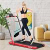 2.25 HP 2-in-1 Folding Walking Pad Treadmill with Remote Control & LED Display Holidays Sale