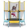 48" Toddler Trampoline with Safety Enclosure Net