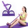 Resistance Bands Equipment. Foot-Pedal Pull- Rope Resistance Exercise Training