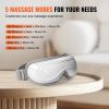 Heated Eye Massager Eye Care Device 5 Modes Bluetooth Music Foldable Vevor