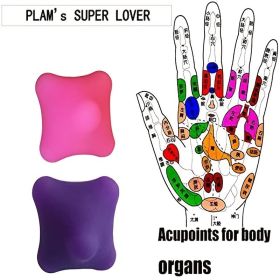 Finger Ball Exerciser Grip Ball; Strength Squeeze Stress Balls For Finger Strengthening Exercise (Color: Pink)