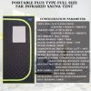 Portable Plus Type Full Size Far Infrared Sauna Tent – Spa, Detox, Therapy & Relaxation at Home
