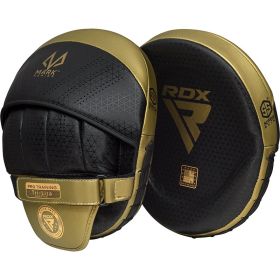 RDX L1 Mark Pro Boxing Training Pads (Color: GOLDEN, size: Standard Size)