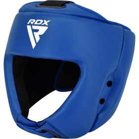 RDX IBA Approved Head Guard for Amateur Competition Blue (Color: Blue, size: S)