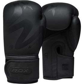 RDX F 15 Noir Boxing Gloves (Color: Black, size: 10oz)