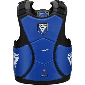 RDX APEX Coach Body protector (Color: Blue, size: Standard Size)