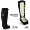 RDX SI MMA Gel Padded Lightweight Shin Instep Guard OEKO-TEXÂ®Â Standard 100 certified